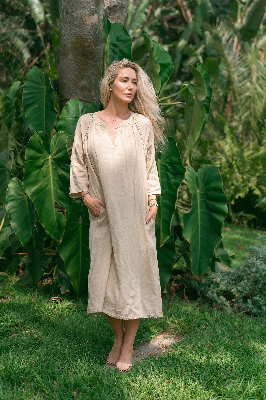 ITALIAN LINEN DRESS