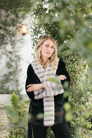 CLEOPATRA FAUX FUR JACKET