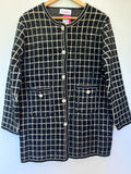 STEPFORD CHECK COAT