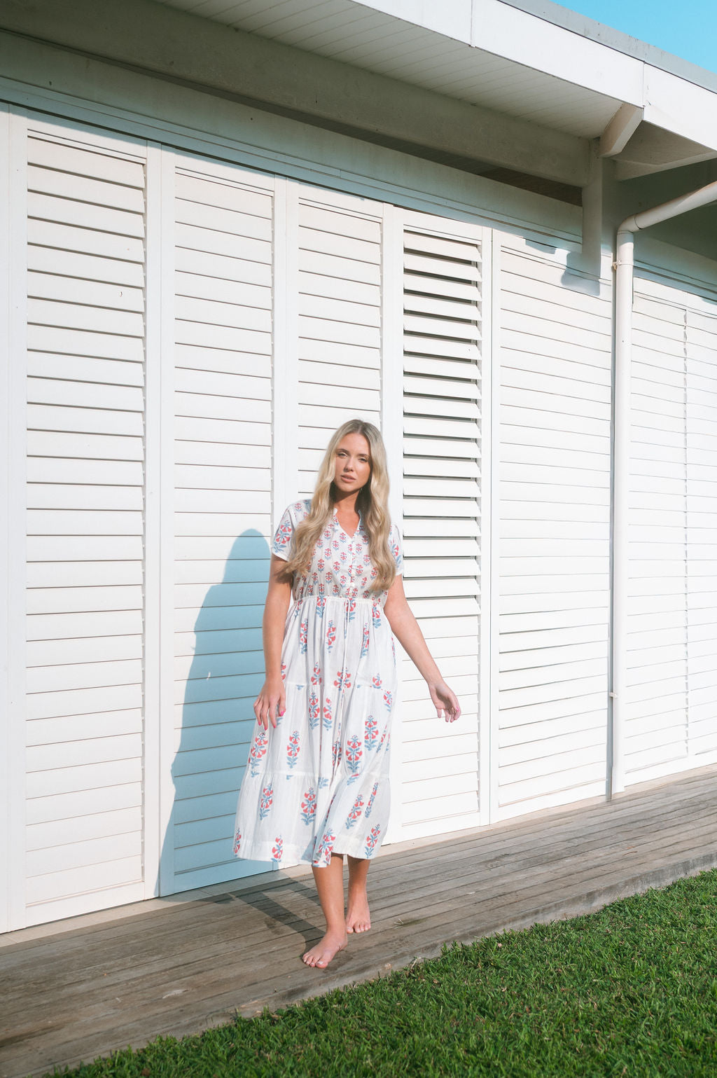 PICANTE DRESS / NORA BLUE