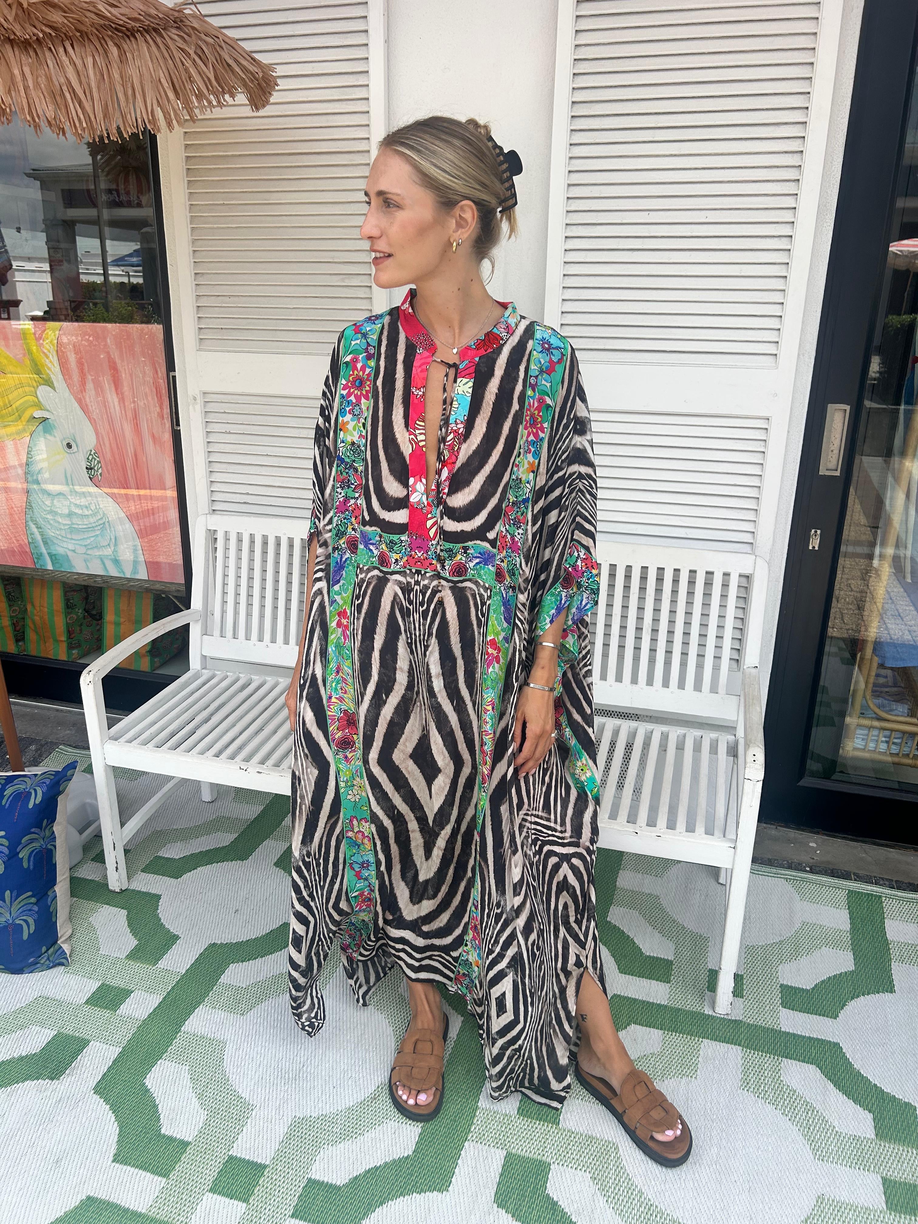 HAVANA VASIE KAFTAN / ZEBRA