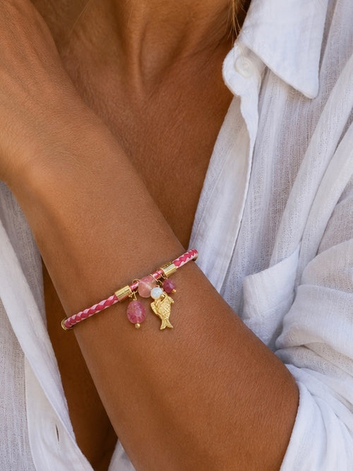 BRAID CHARM BRACELET