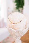 DOUBLE PEARL & GEMSTONE NECKLACE