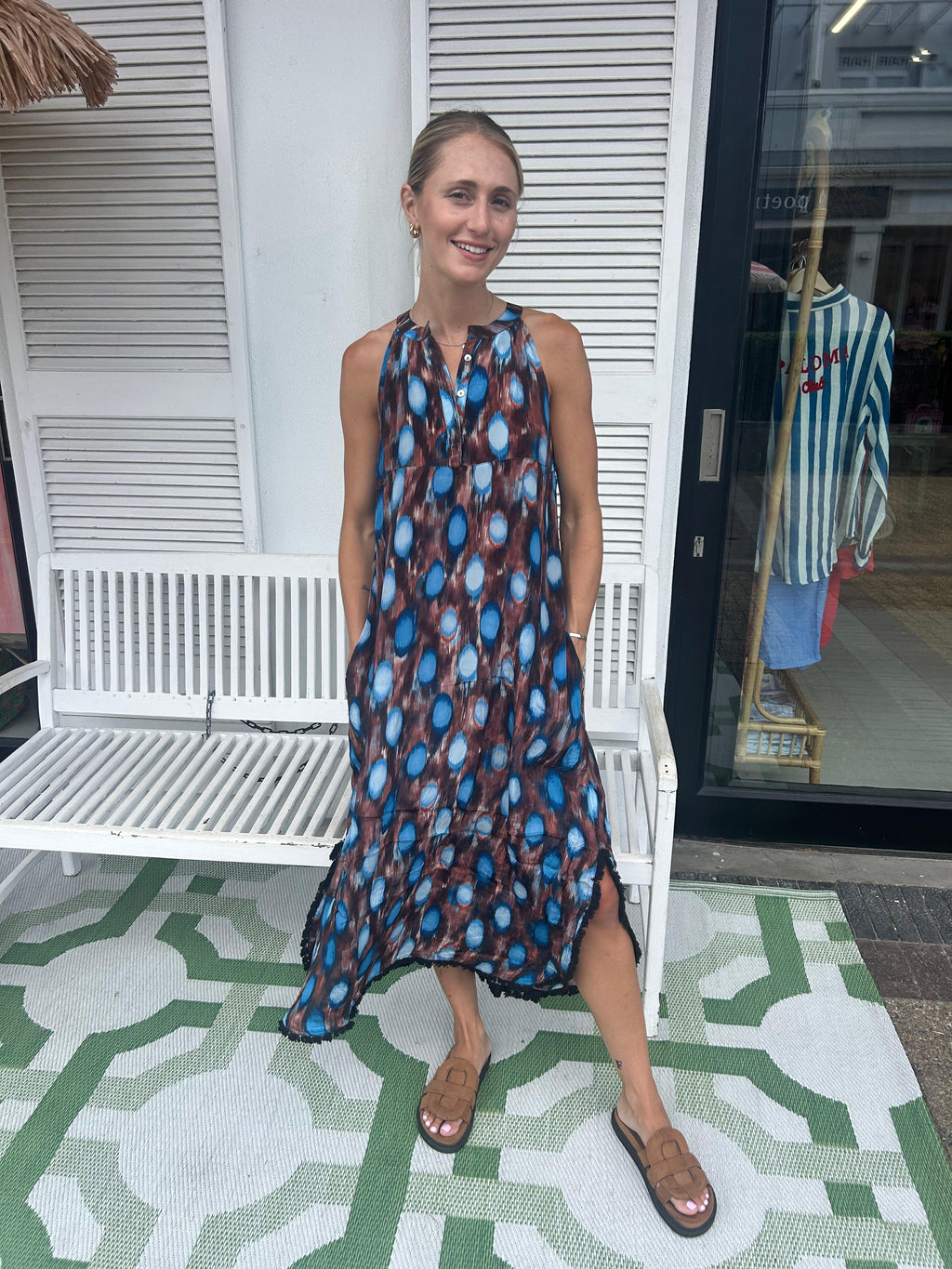HAVANA FRANCES DRESS / OCEAN SPOTS