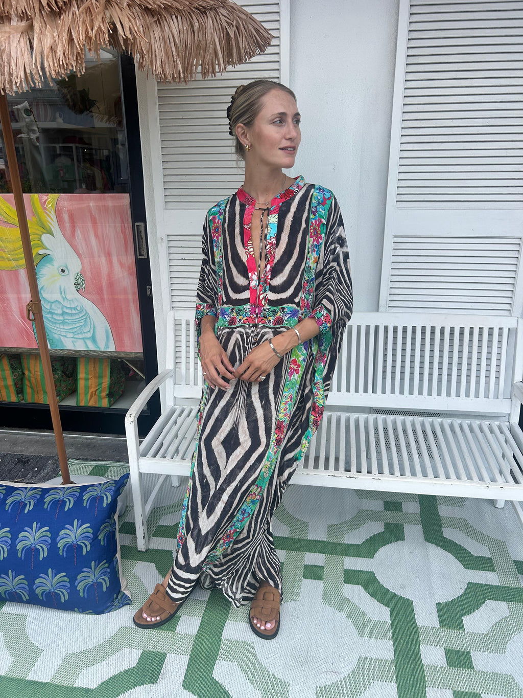 HAVANA VASIE KAFTAN / ZEBRA