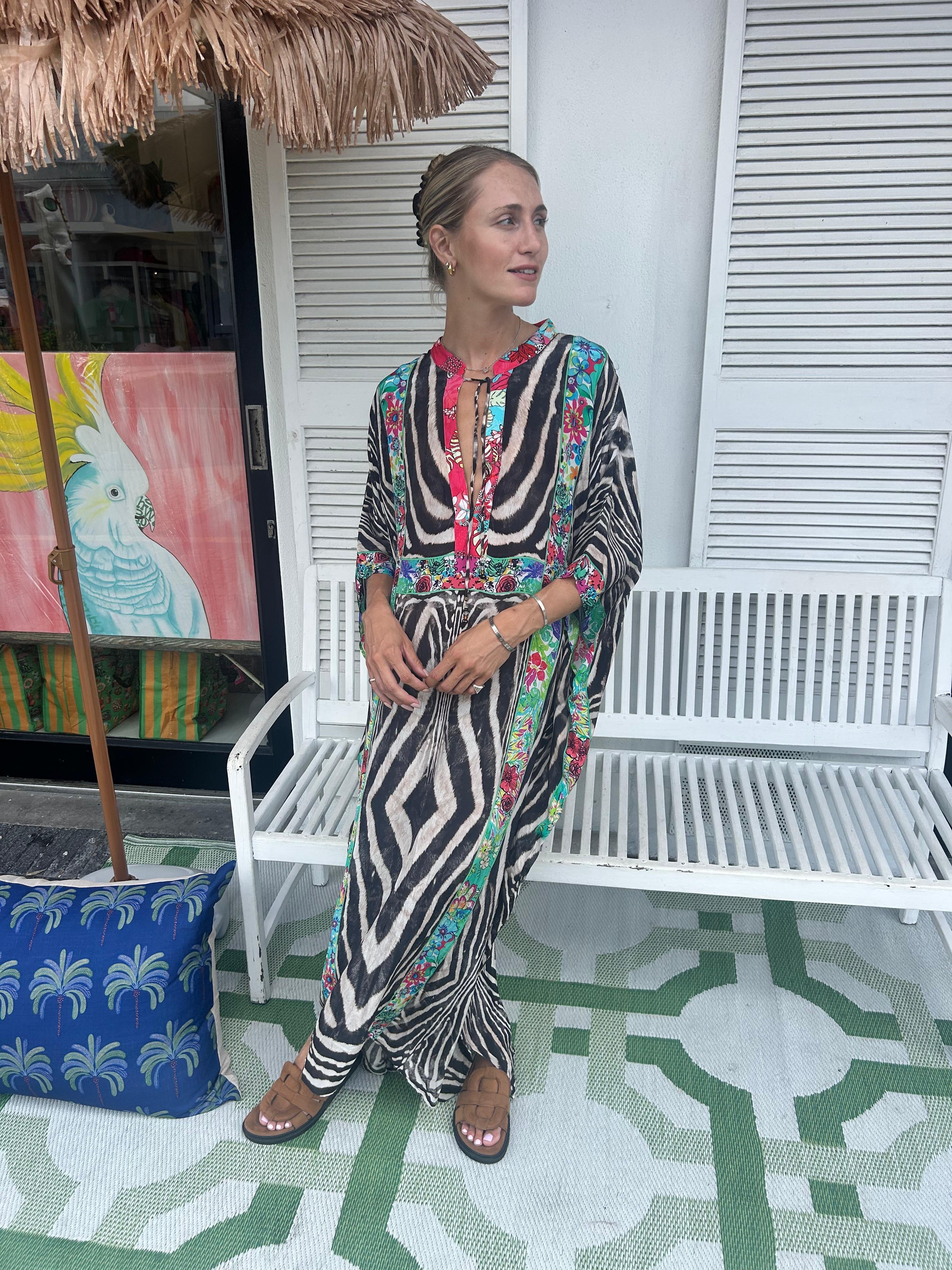 HAVANA VASIE KAFTAN / ZEBRA