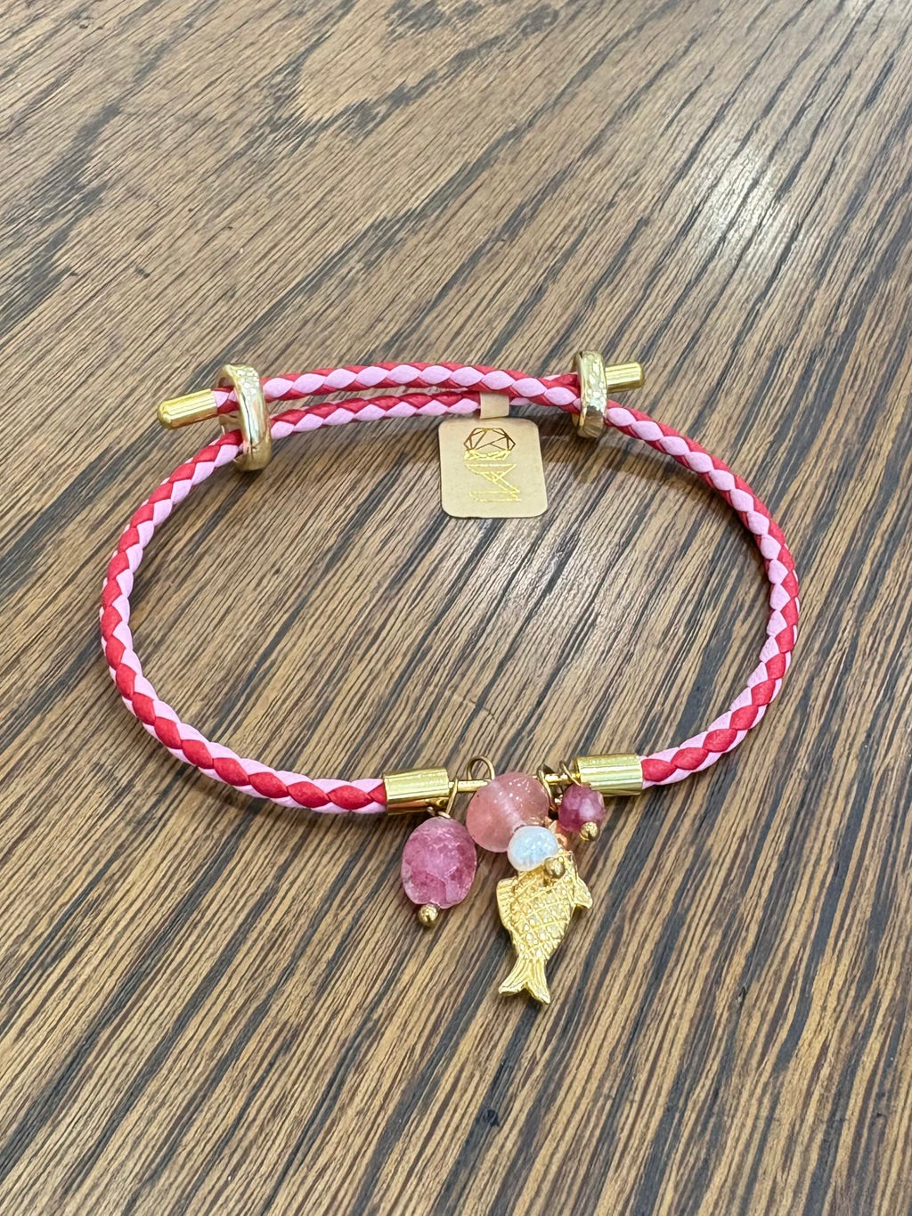 BRAID CHARM BRACELET