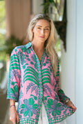 HAVANA SHIRT / PINK GREEN PINE
