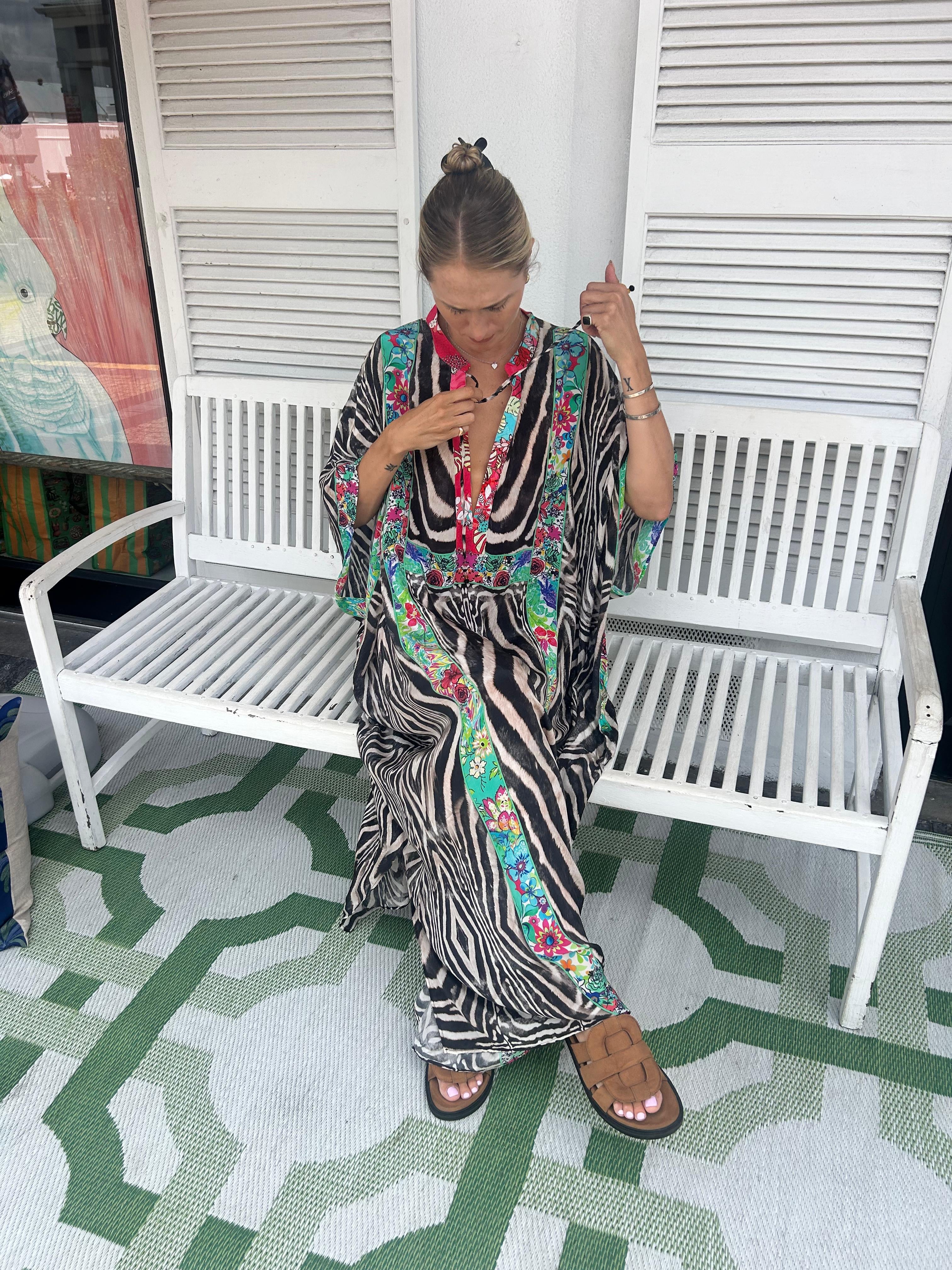 HAVANA VASIE KAFTAN / ZEBRA