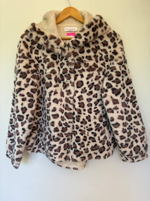 LEOPARD HOOD JACKET