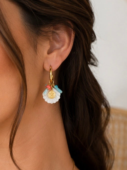 THICK HOOP EARRINGS