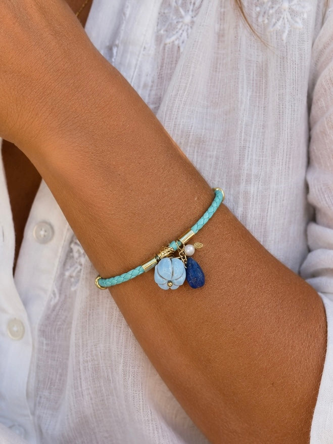 BRAID CHARM BRACELET