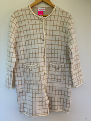 STEPFORD CHECK COAT