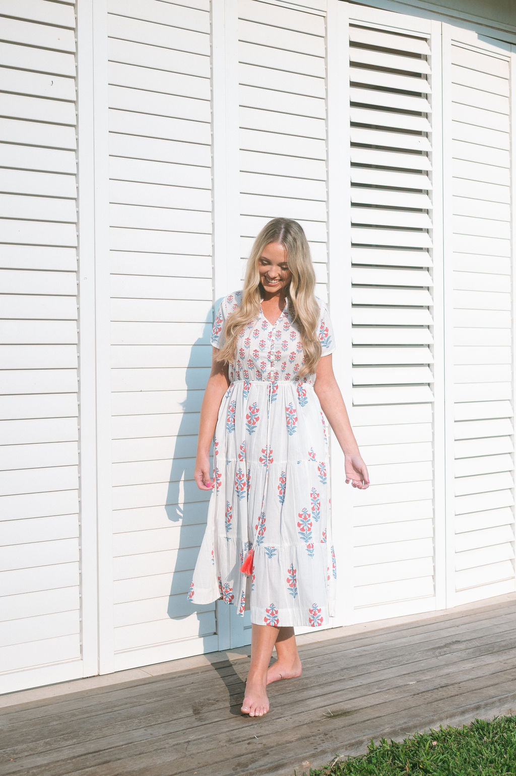 PICANTE DRESS / NORA BLUE