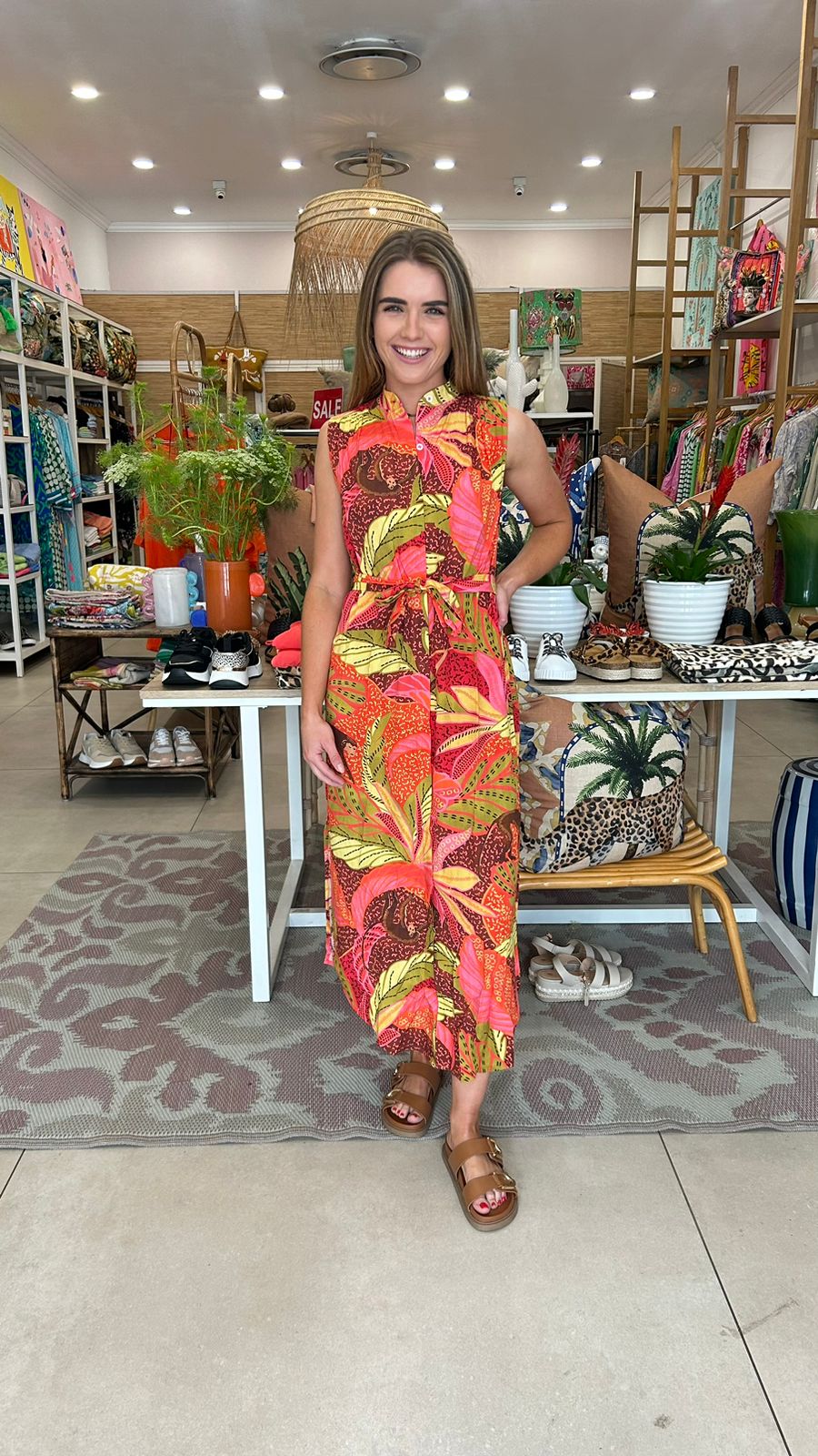 HOLIDAY PHILLY DRESS / COLOMBIA TROPICS