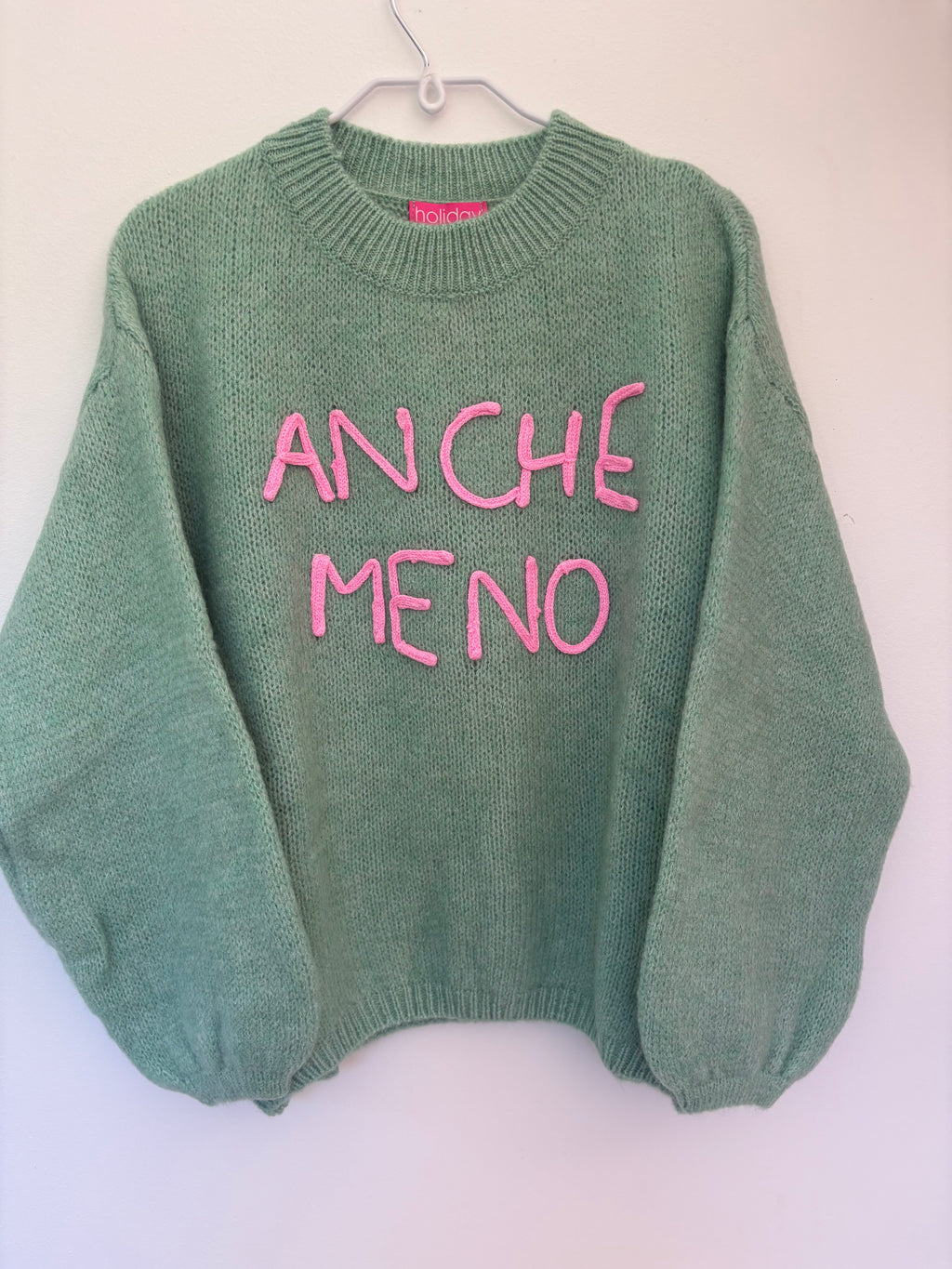 ITALIAN ALPACA KNIT / ANCHE MENO