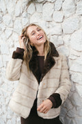 ST MORITZ FAUX FUR JACKET