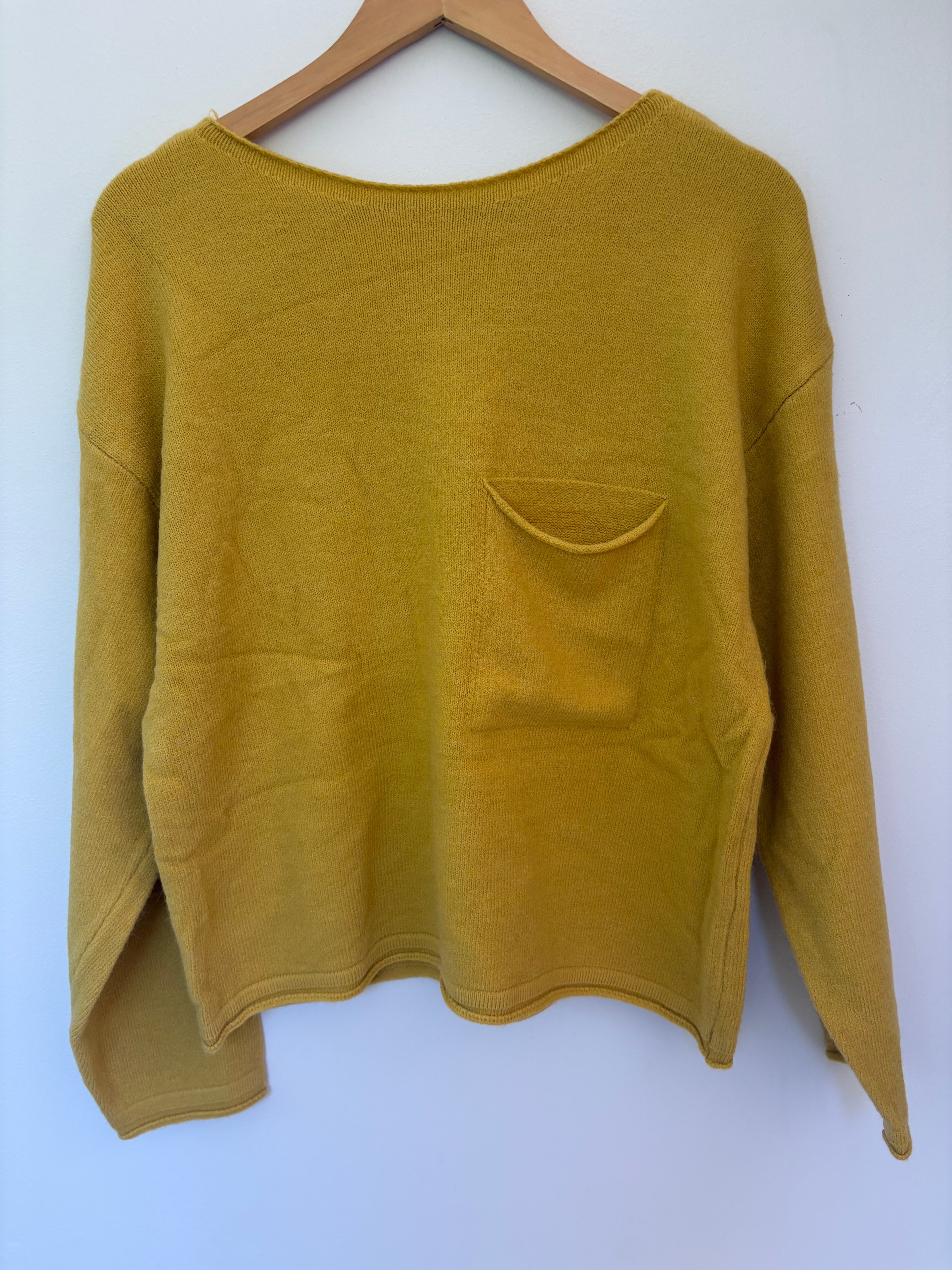 TAMARA POCKET KNIT TOP