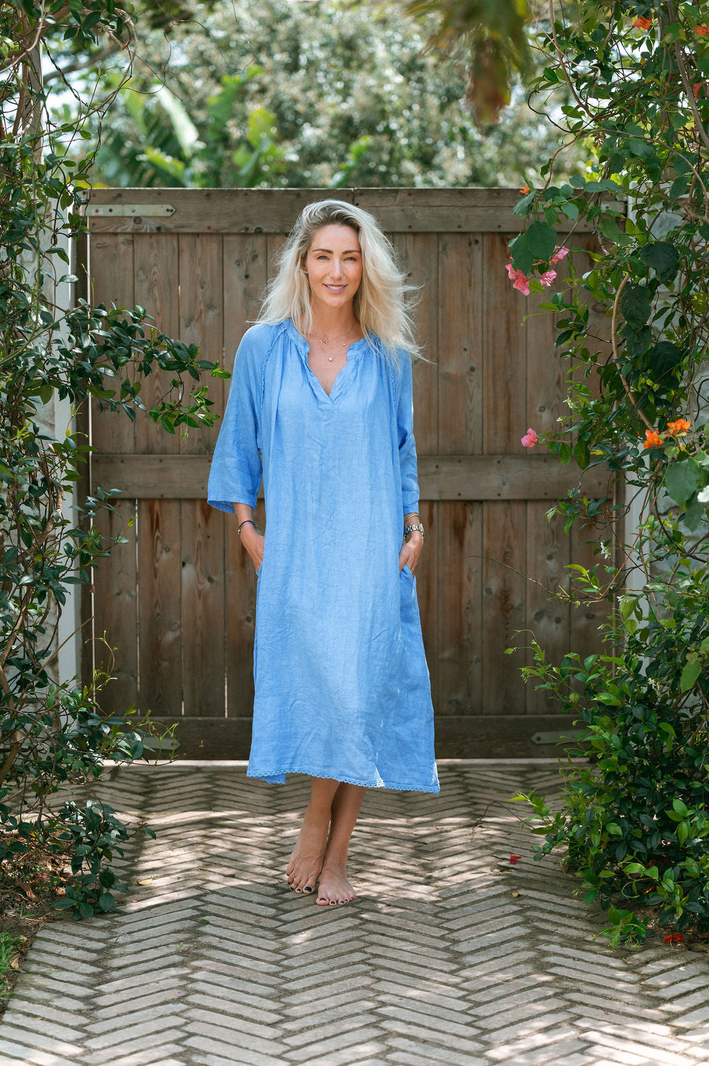 ITALIAN LINEN DRESS