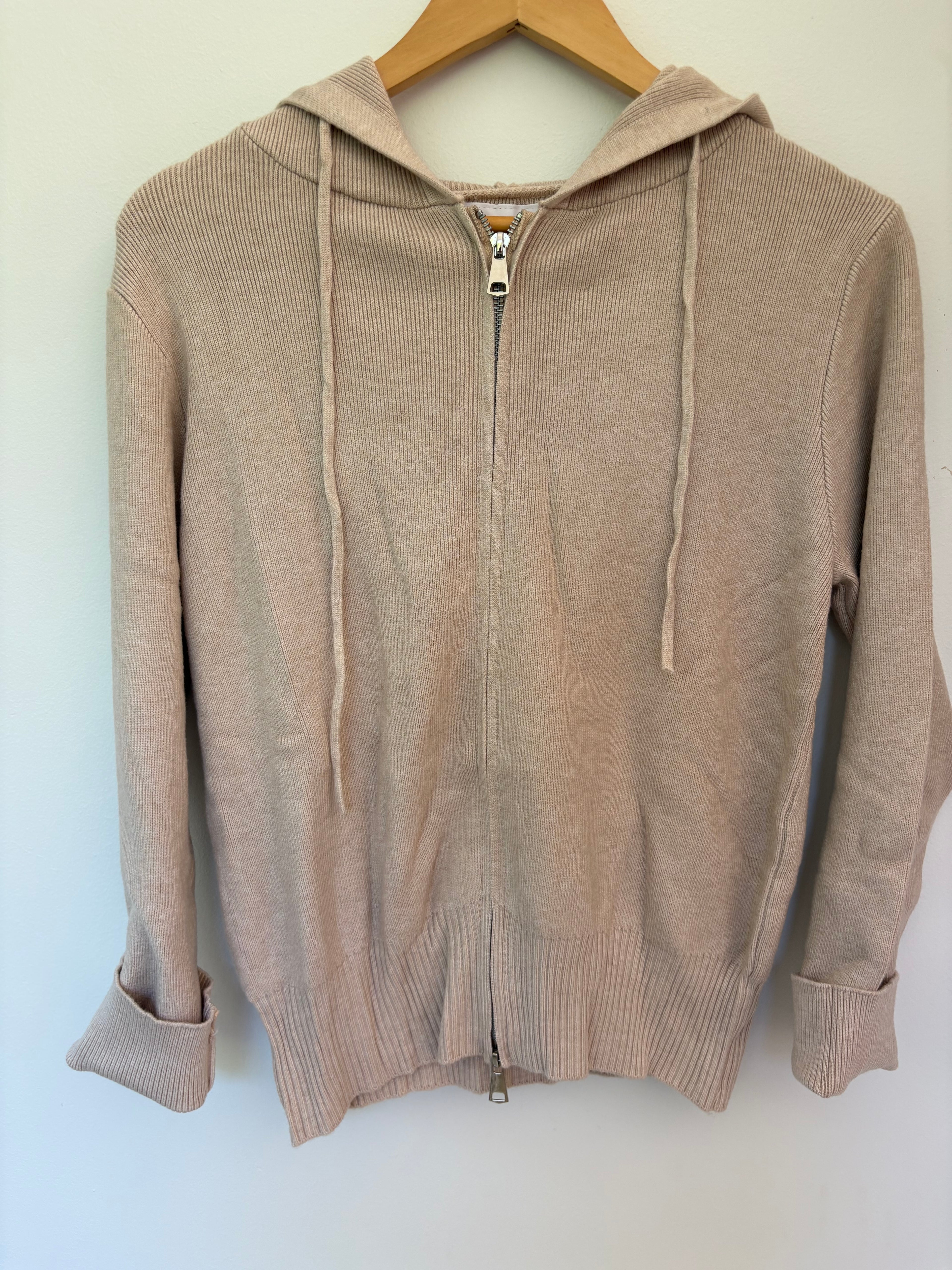SAMANTHA KNIT ZIP HOODIE