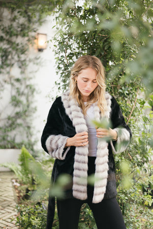 CLEOPATRA FAUX FUR JACKET