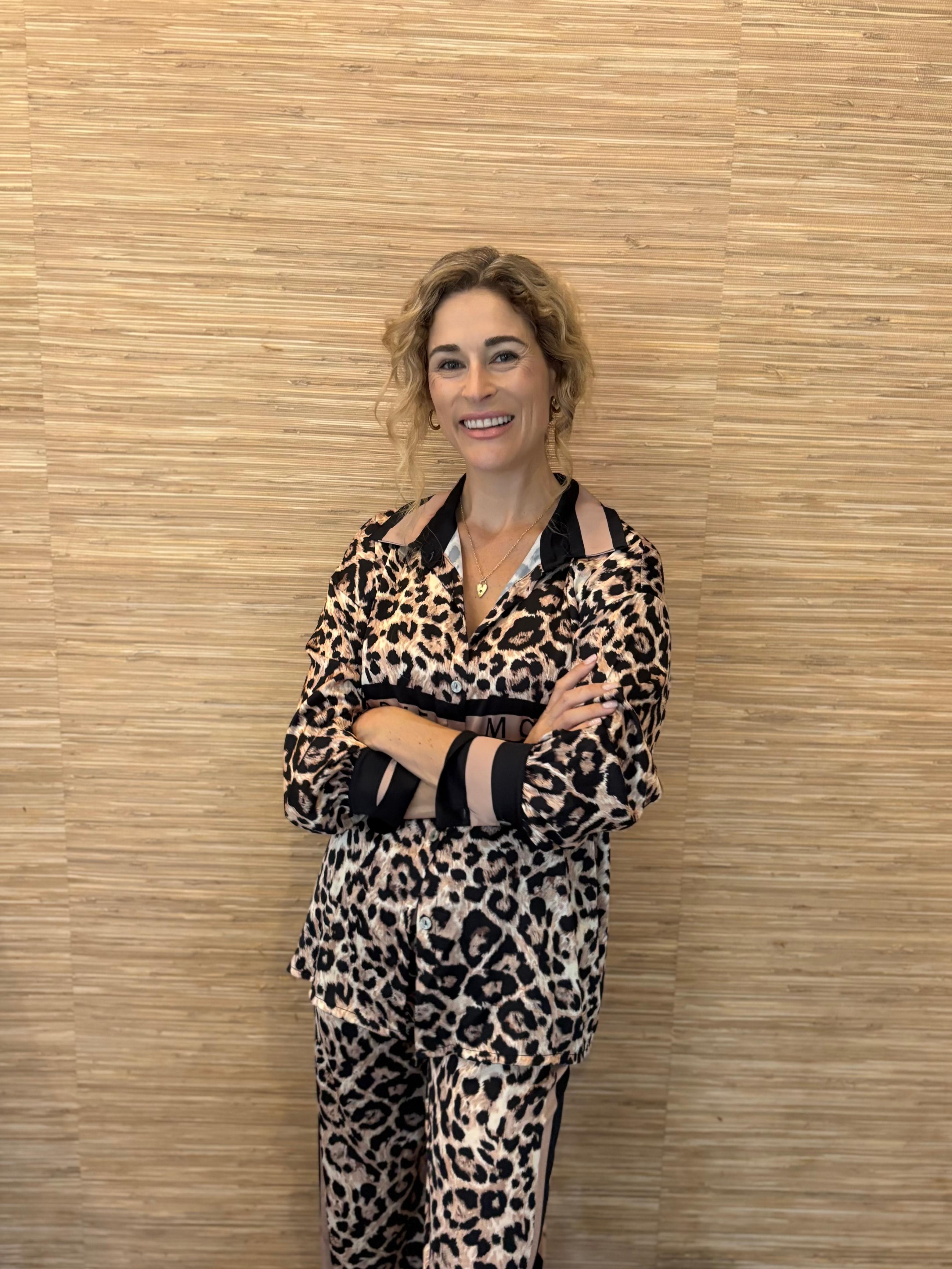 LEOPARD LOVE BLOUSE
