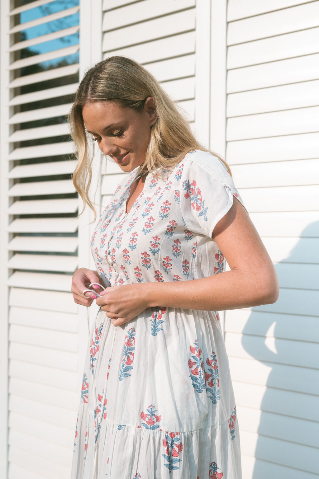 PICANTE DRESS / NORA BLUE