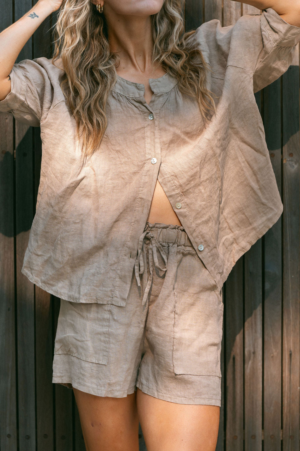 ITALIAN LINEN / SHORTS