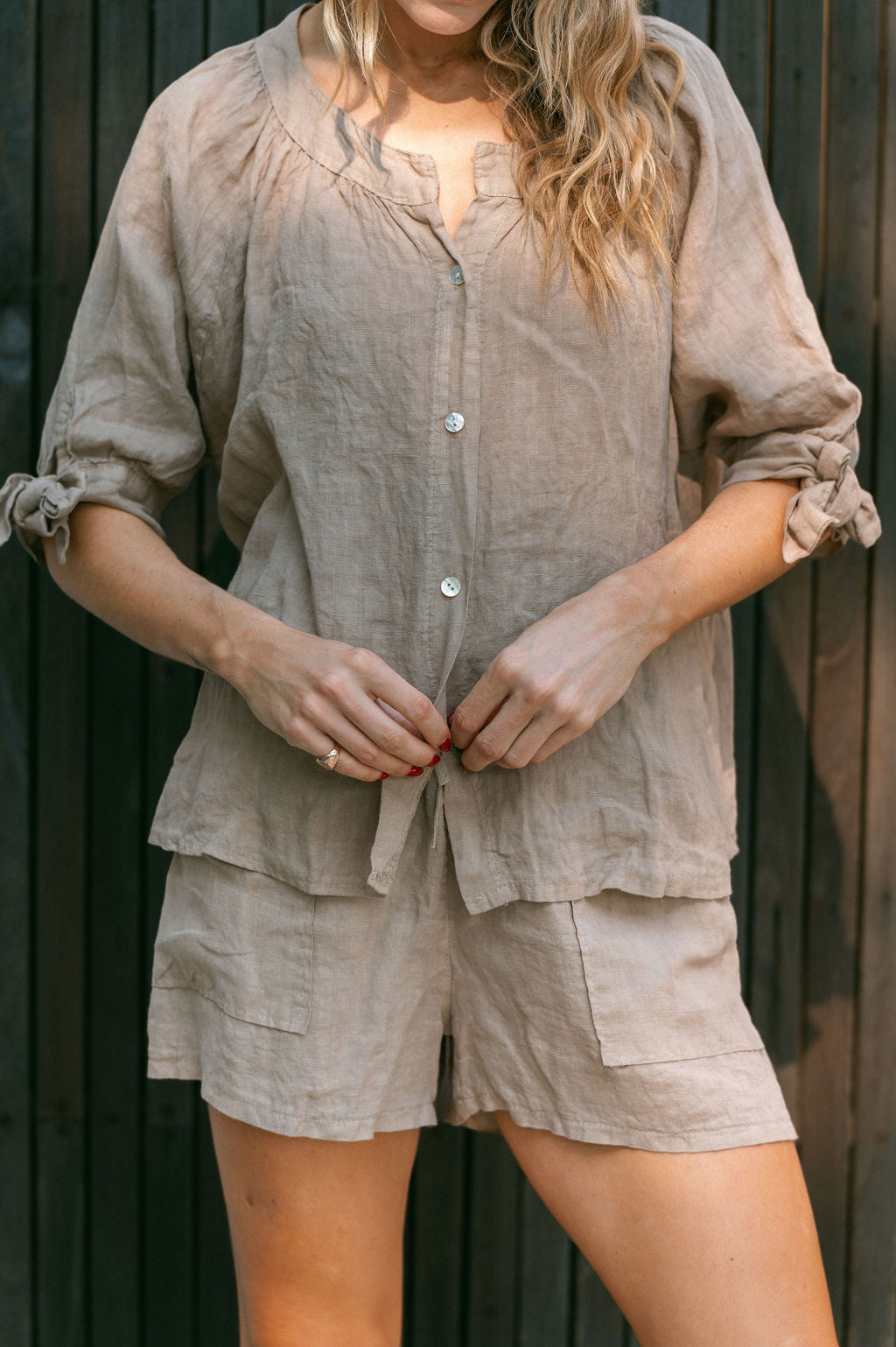 ITALIAN LINEN / SHORTS
