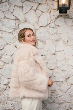 KIDMAN FAUX FUR BOXY JACKET