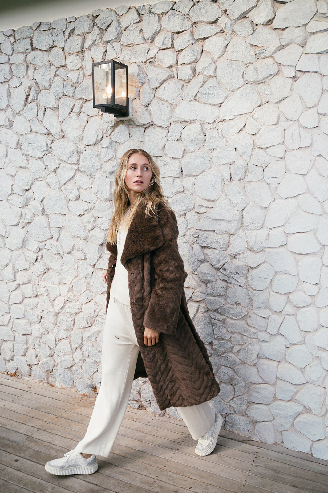 ASPEN HERRINGBONE COAT