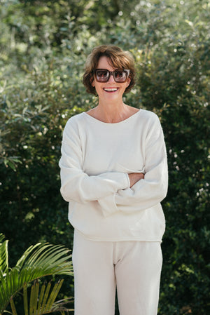 TAMARA POCKET KNIT TOP