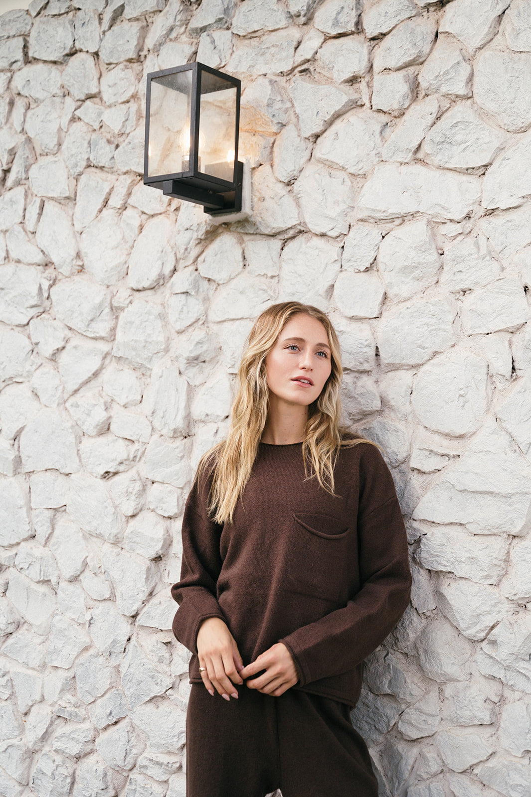 TAMARA POCKET KNIT TOP