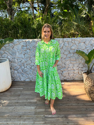 PALM BEACH / MAXI TIER DRESS