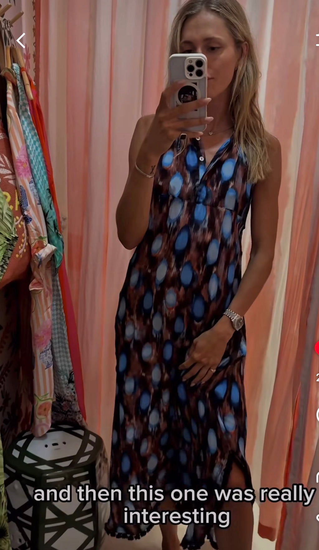 HAVANA FRANCES DRESS / OCEAN SPOTS