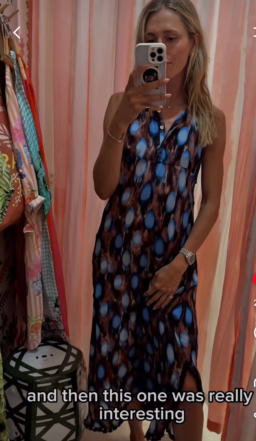 HAVANA FRANCES DRESS / OCEAN SPOTS
