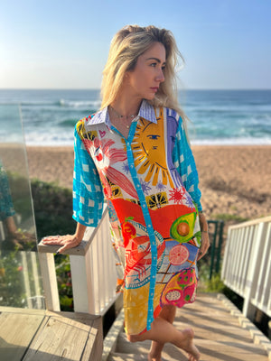 HAVANA CLASSIC SHIRT DRESS / SOLEIL