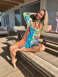 MADISON FLOUNCY DRESS / DRAGONS
