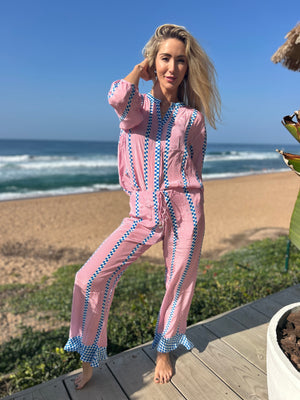 HAVANA VALENTINA PANTS / MINI PINK STRIPE