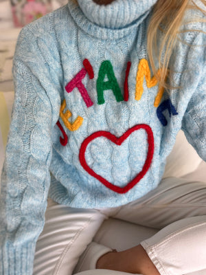 ITALIAN JE TAIME WOOL KNIT