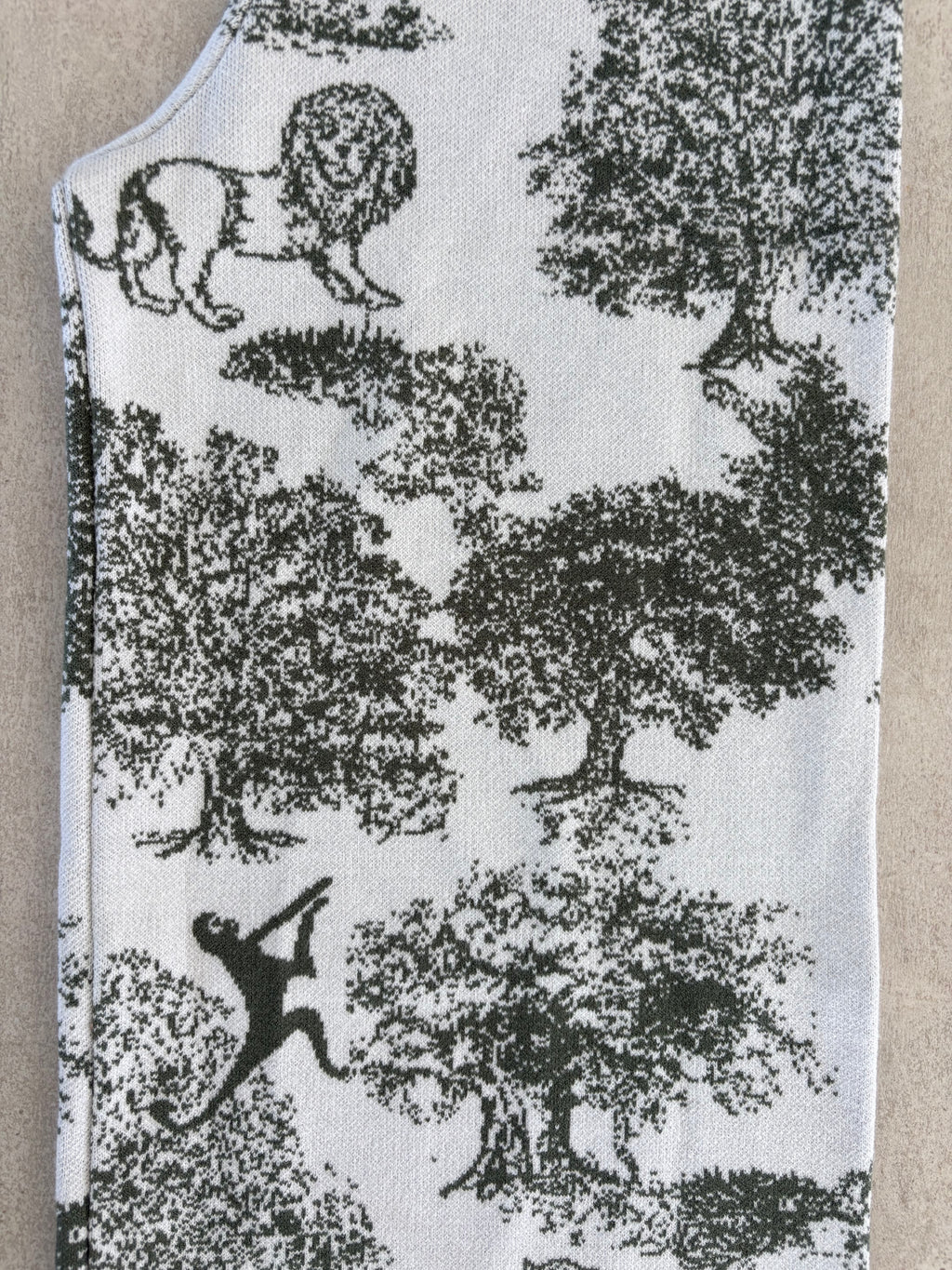 LION TOILE KNIT PANTS