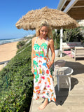 FRENCH VOILE TROPICANA DRESS