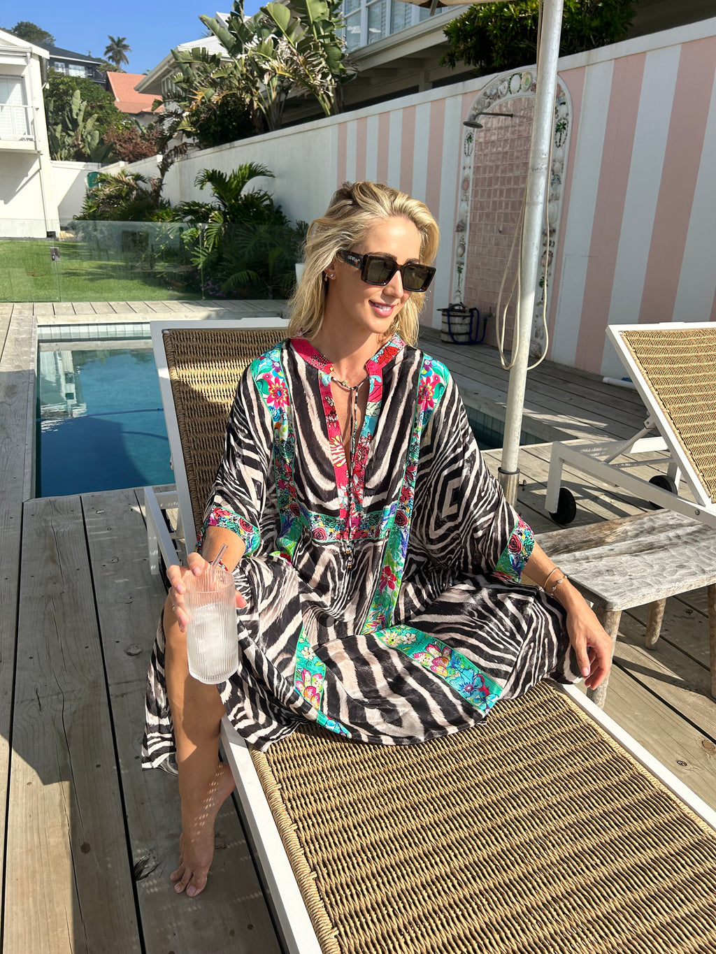 HAVANA VASIE KAFTAN / ZEBRA