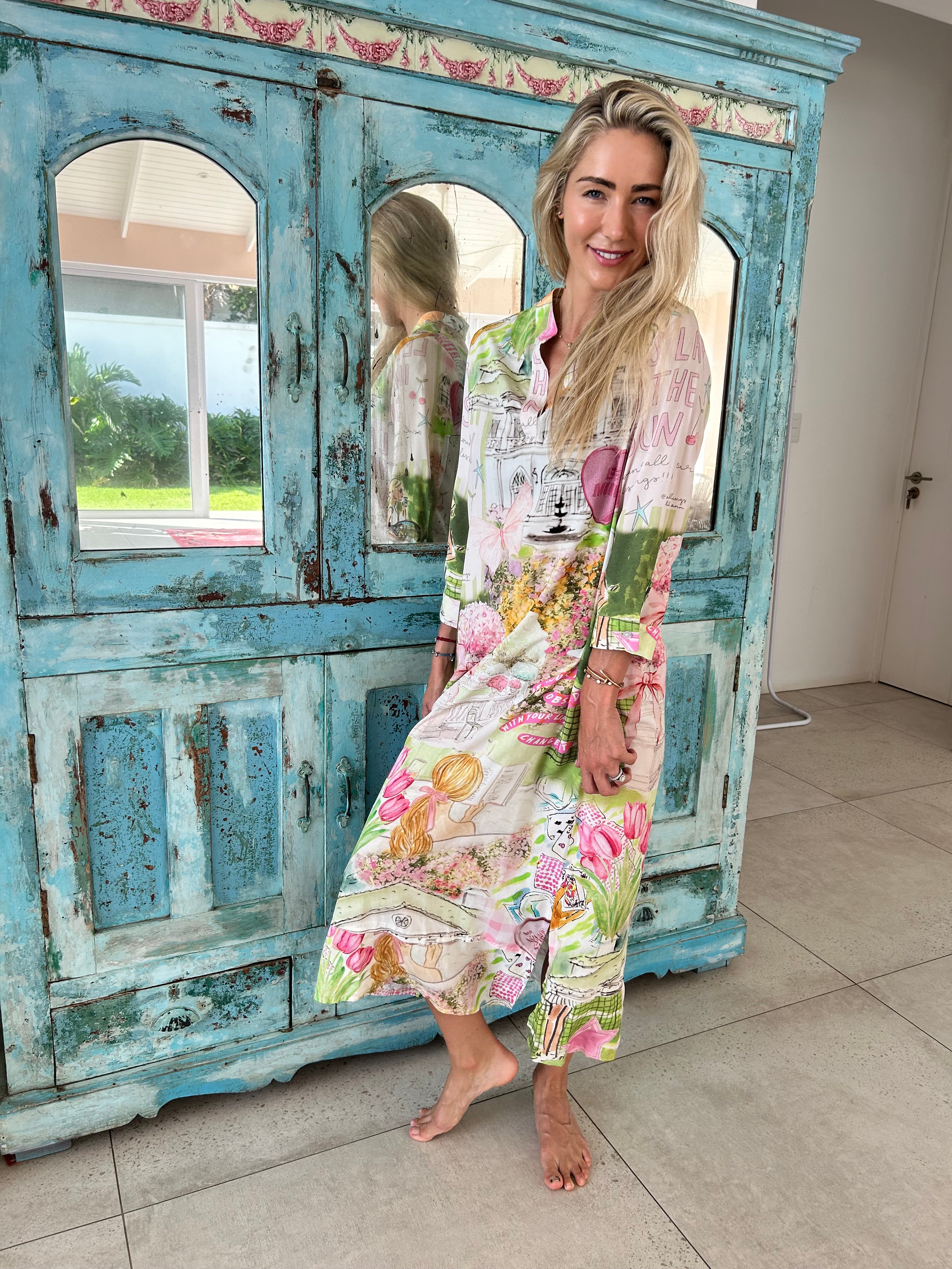 HOLI26 DEE KAFTAN / TENNIS IN THE SUN