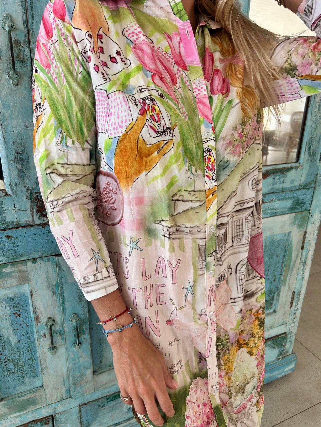 KELLY SHIRT DRESS / TENNIS IN THE SUN