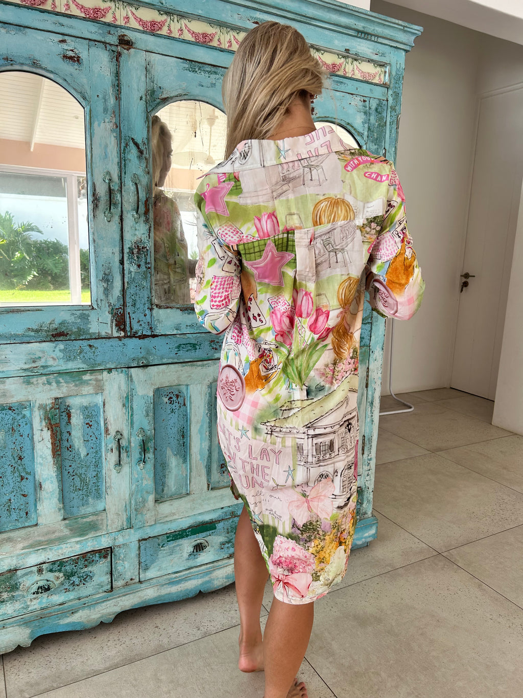 KELLY SHIRT DRESS / TENNIS IN THE SUN