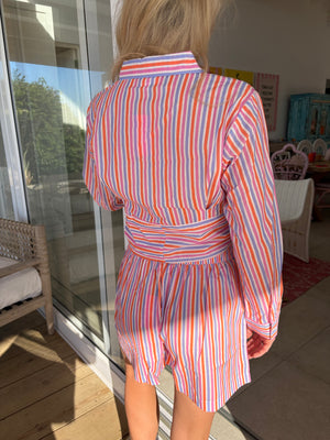 SURI WRAP TOP / STRIPES