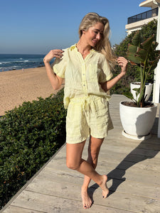 ITALIAN LINEN / LOUNGE SHORTS