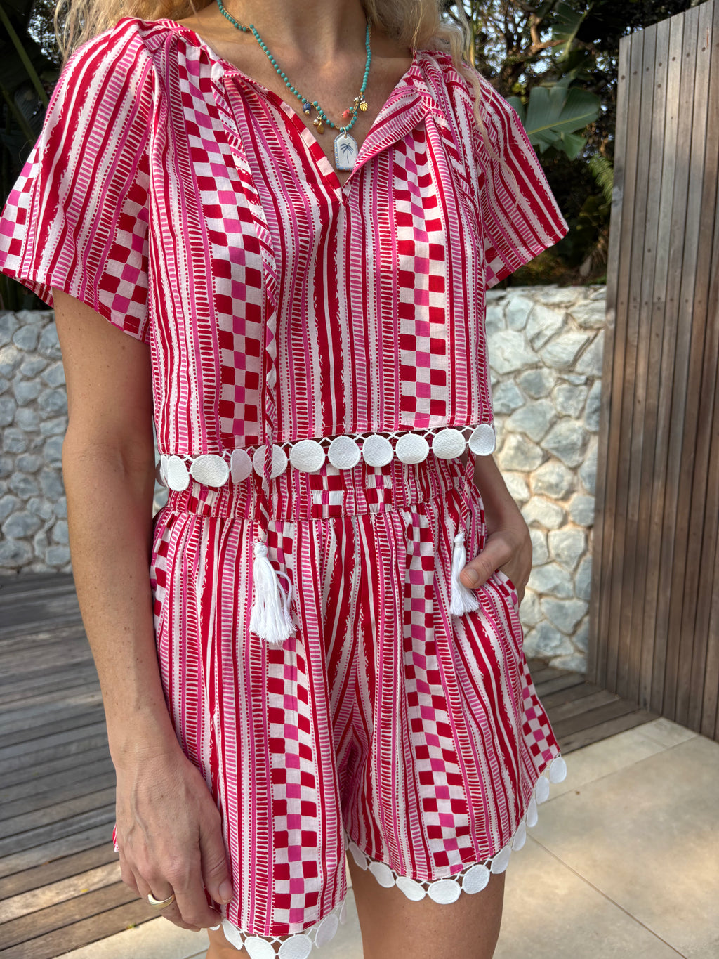 DONALD SET / COBBLESTONE PINK