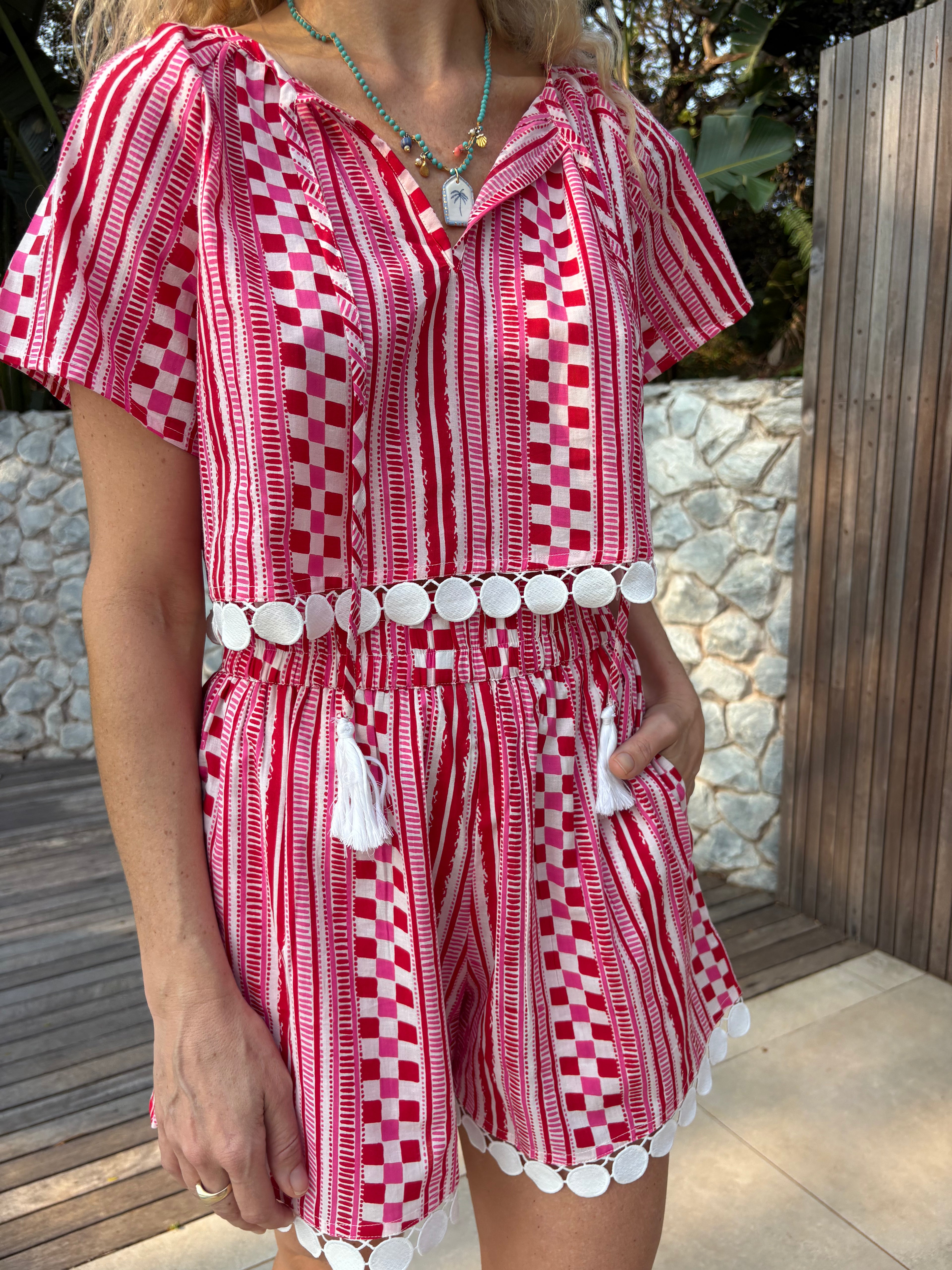 DONALD SET / COBBLESTONE PINK